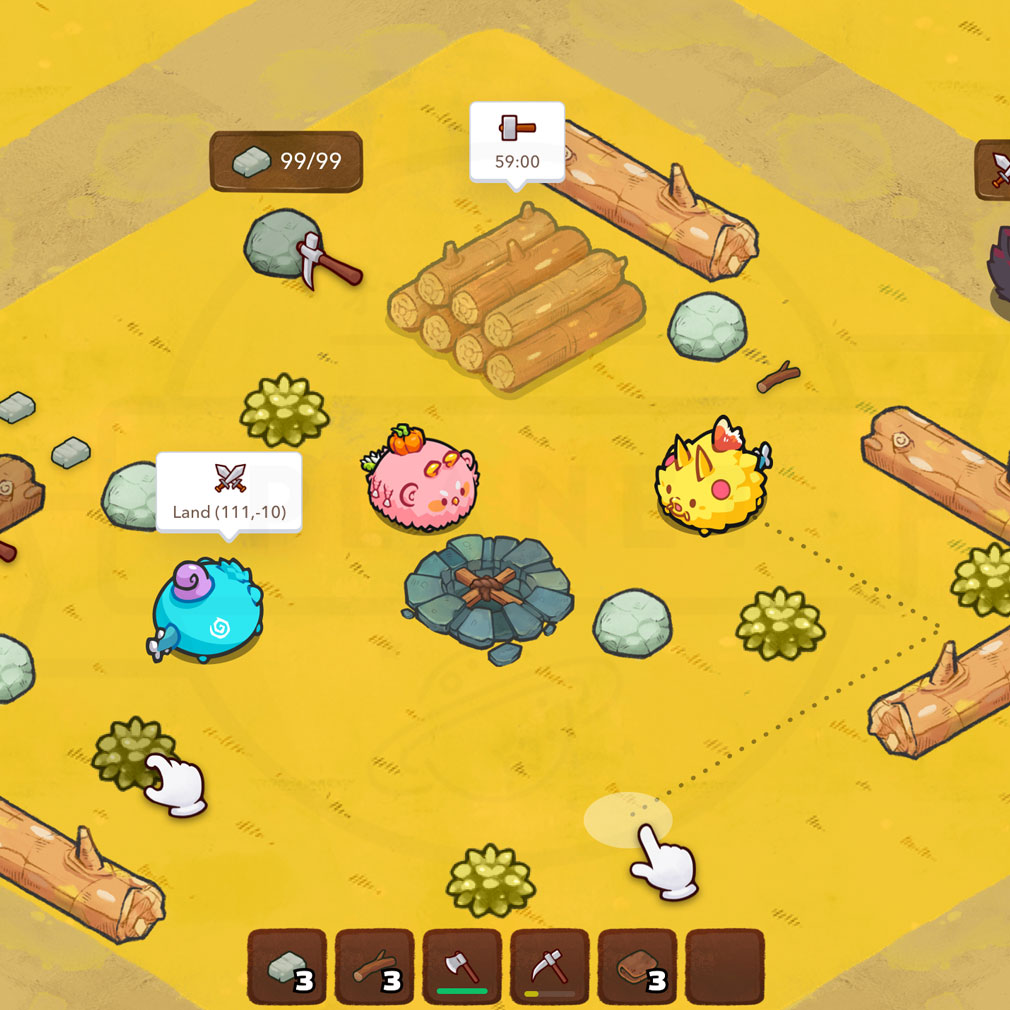 Axie Infinity（アクシーインフィニティ）　『ルナシア』スクリーンショット