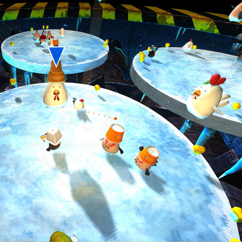 ナゲットロワイヤル（Nugget Royale）　氷のステージスクリーンショット