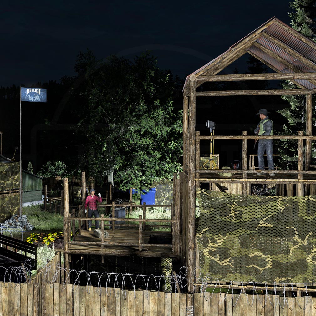 DayZ　仲間と基地を作るスクリーンショット