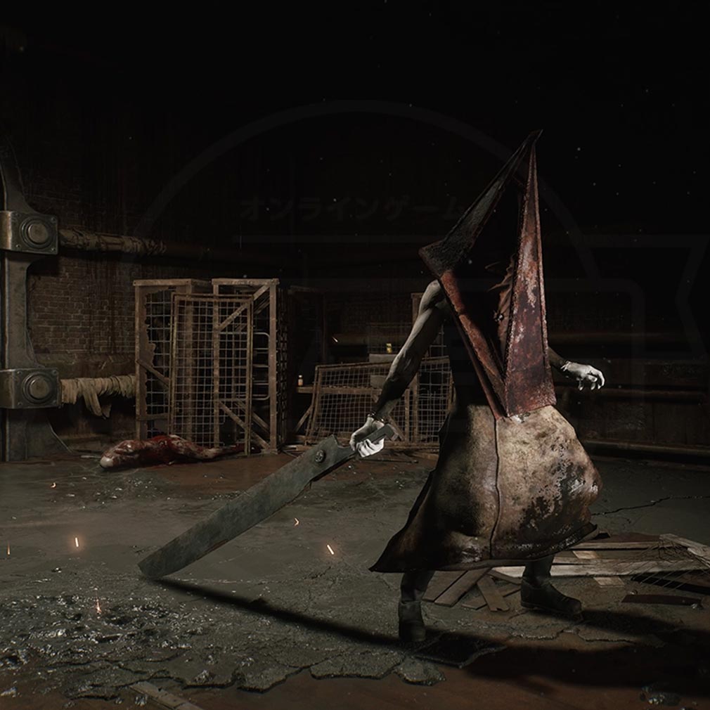 SILENT HILL2（サイレントヒル2）　『エクセキューショナー（ピラミッドヘッド）』スクリーンショット