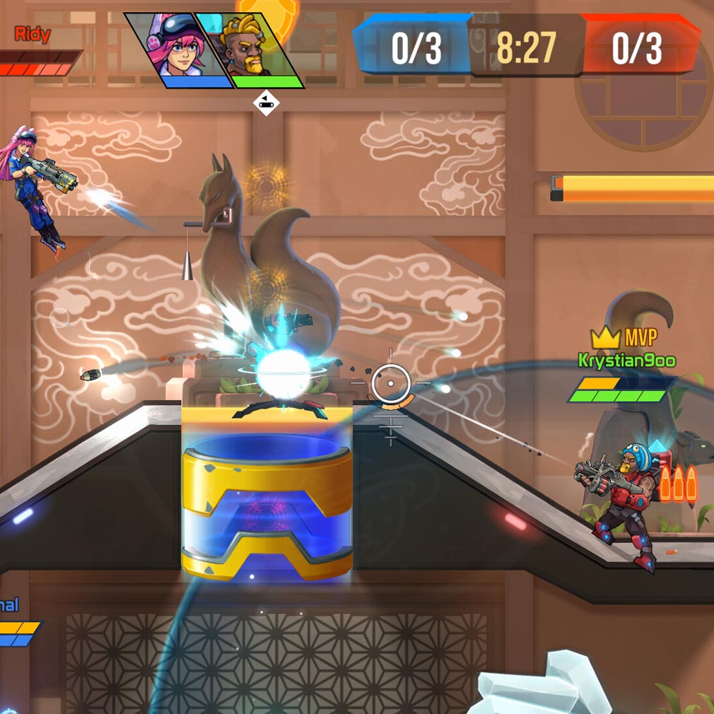 スクワッドブラスト（SquadBlast）　和風ステージで楽しめる3人vs3人バトルスクリーンショット