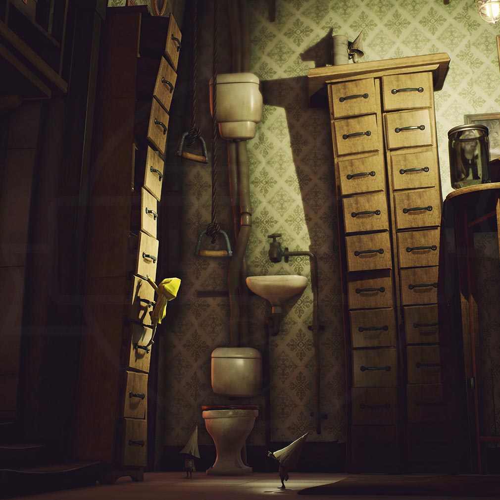 LITTLE NIGHTMARES（リトルナイトメア）　探索して出口を探すスクリーンショット