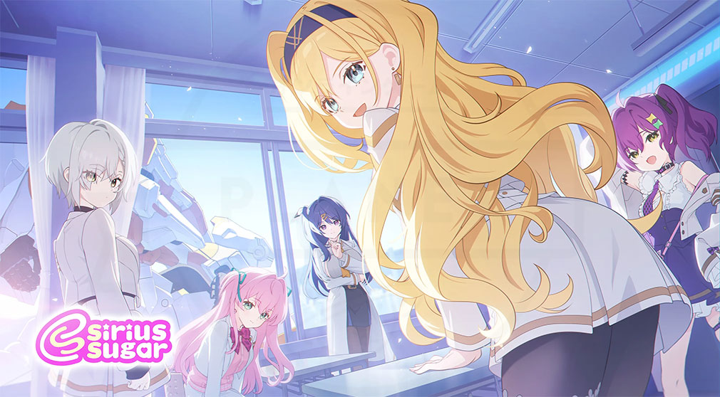マブラヴ ガールズガーデン（マブガル）　チーム『シリウスシュガー』紹介イメージ
