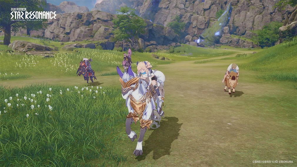 ブループロトコル:スターレゾナンス(Blue Protocol: Star Resonance) 『マウントイマジン』紹介イメージ