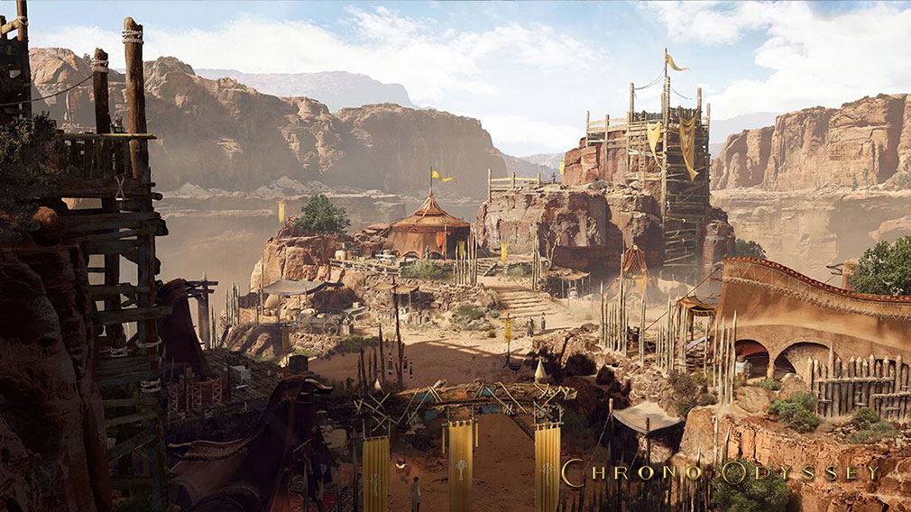 Chrono Odyssey（クロノオデッセイ）　エリア『ワールド・ムーバーズの新たな拠点（World Movers' New Settlement）』紹介イメージ