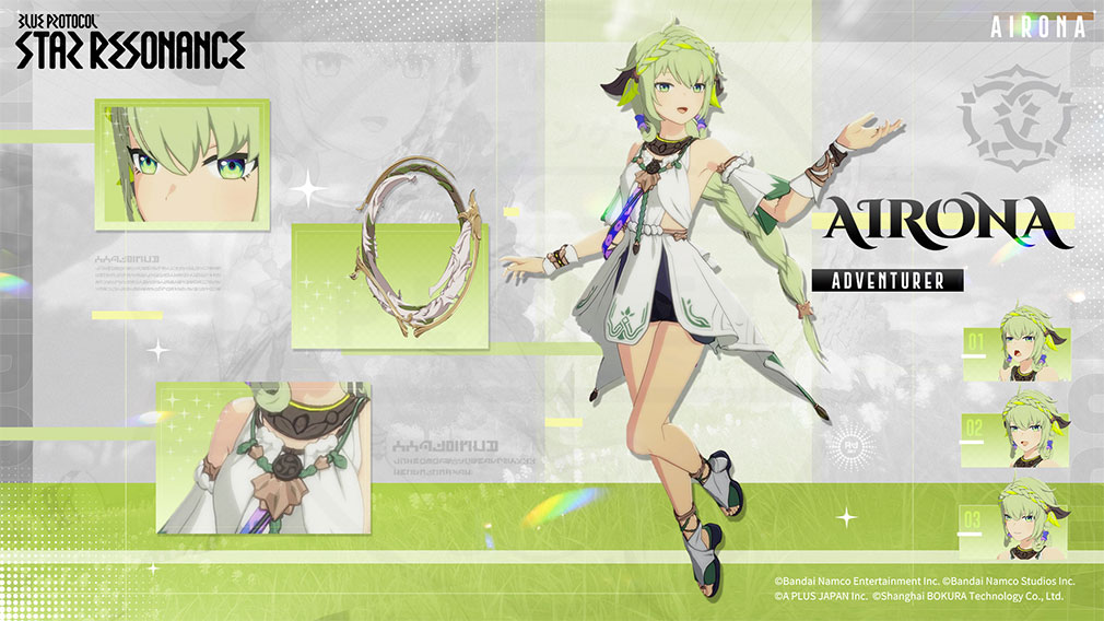 ブループロトコル：スターレゾナンス（Blue Protocol: Star Resonance）　仲間キャラクター『アイロナ』紹介イメージ