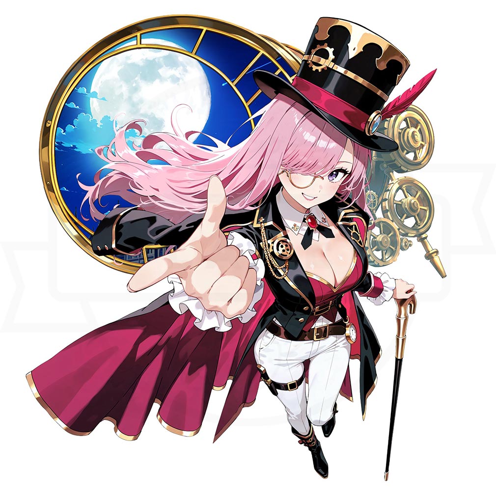 雀エボライブ（じゃんえぼ）　雀ドールキャラクター『南ワカナ』紹介イメージ