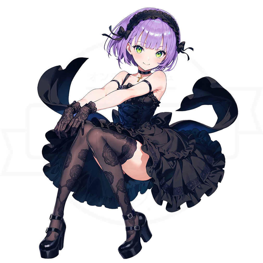 雀エボライブ（じゃんえぼ）　雀ドールキャラクター『風見コトハ』紹介イメージ