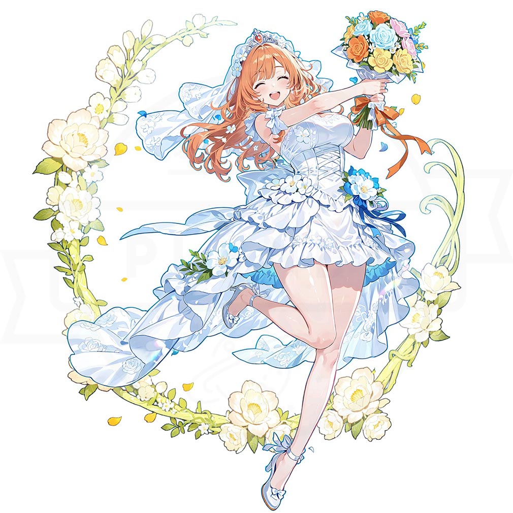 雀エボライブ（じゃんえぼ）　雀ドールキャラクター『香川フウカ』紹介イメージ