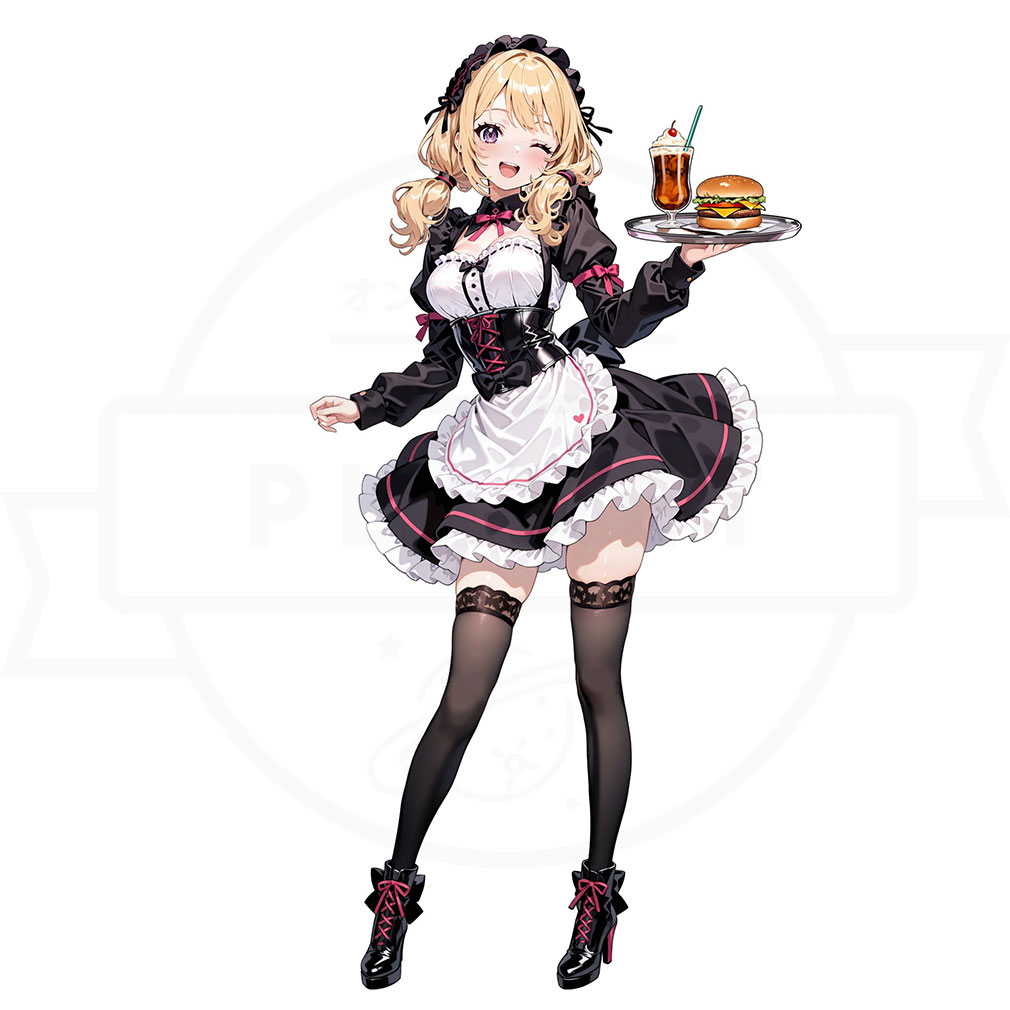 雀エボライブ（じゃんえぼ）　雀ドールキャラクター『鳴海ナギサ』紹介イメージ