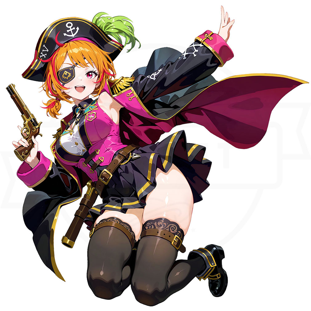 雀エボライブ（じゃんえぼ）　雀ドールキャラクター『不破シズク』紹介イメージ