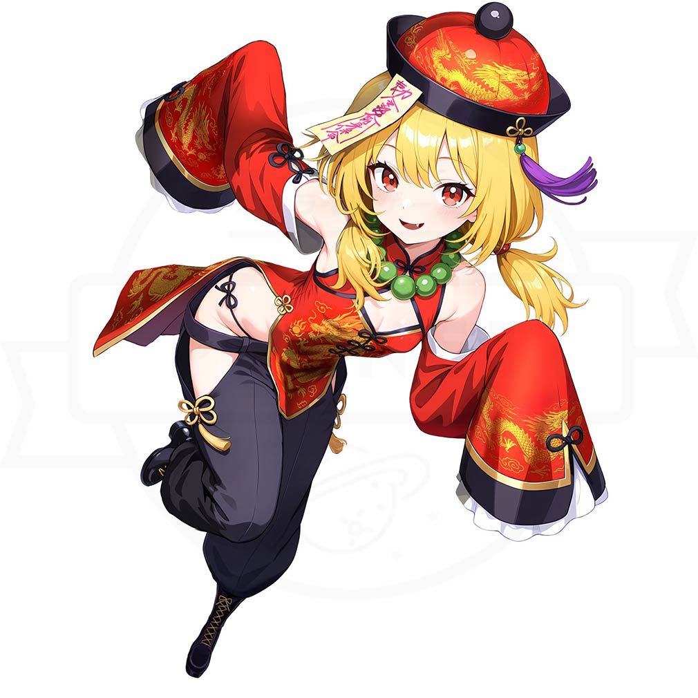 雀エボライブ（じゃんえぼ）　雀ドールキャラクター『天道リノア』紹介イメージ
