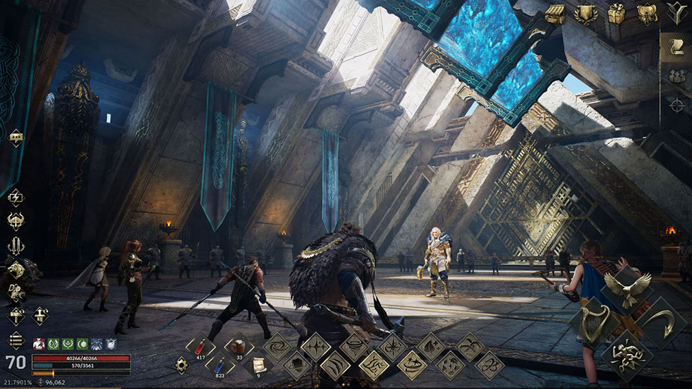 Legend of YMIR 『サーバー対戦』スクリーンショット