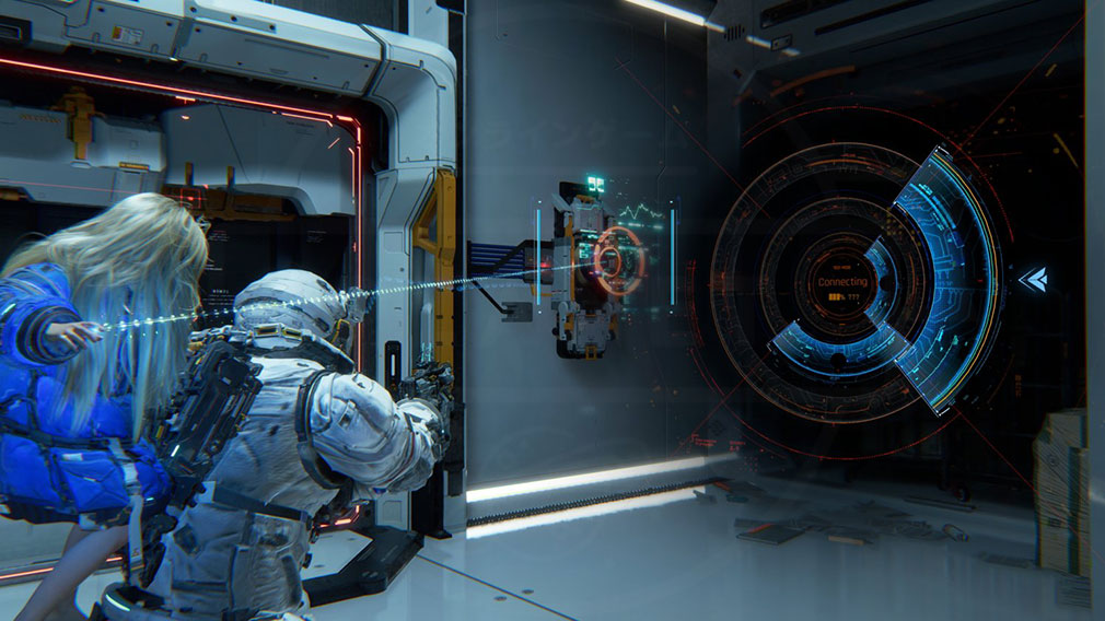 プラグマタ（PRAGMATA）　閉ざされた扉を解錠するディアナの『ハッキング』スクリーンショット