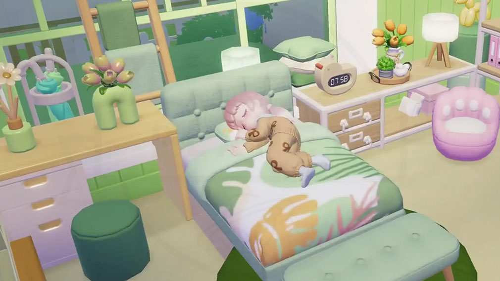 ハートピアスローライフ　カスタマイズできる『マイホーム』紹介イメージ