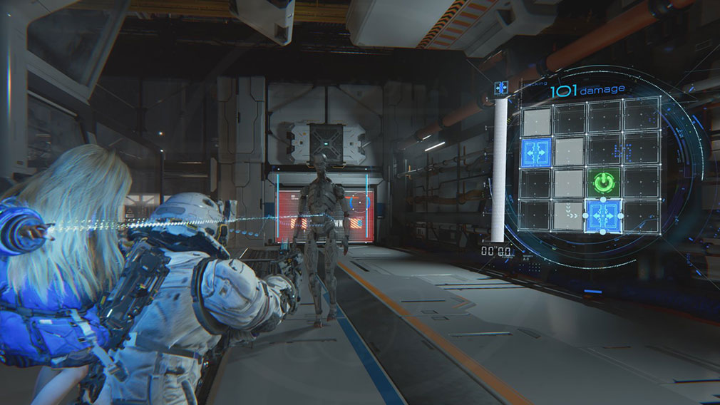 プラグマタ（PRAGMATA）　『オーバードライブ』発動スクリーンショット