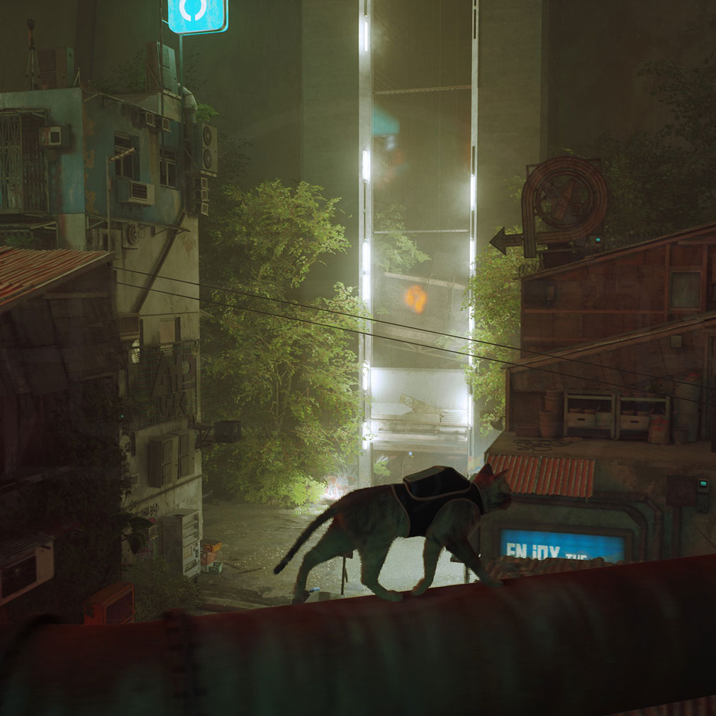 Stray(ストレイ) 裏路地探索スクリーンショット