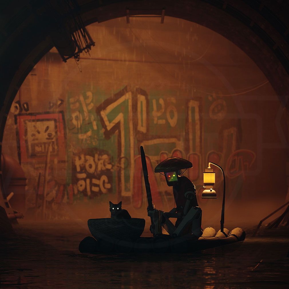 Stray(ストレイ) ロボットとの交流スクリーンショット