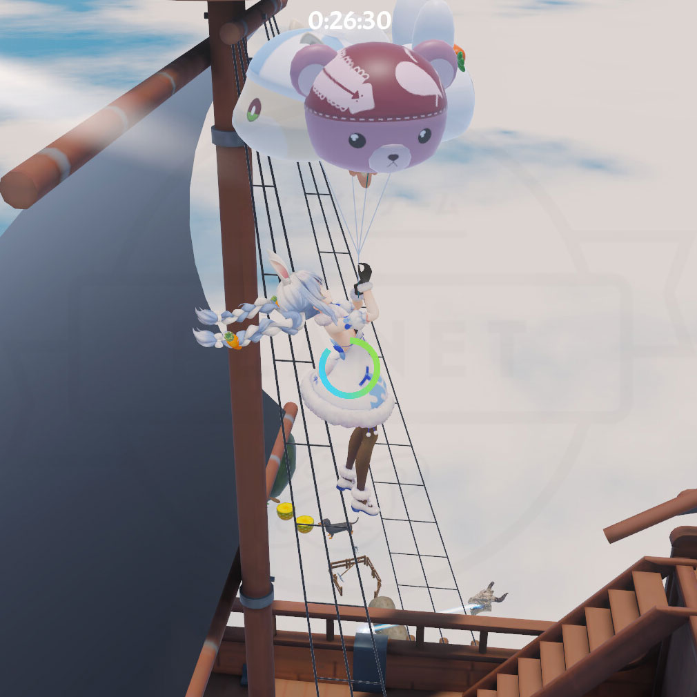 はねホロ ジャンプアクションスクリーンショット