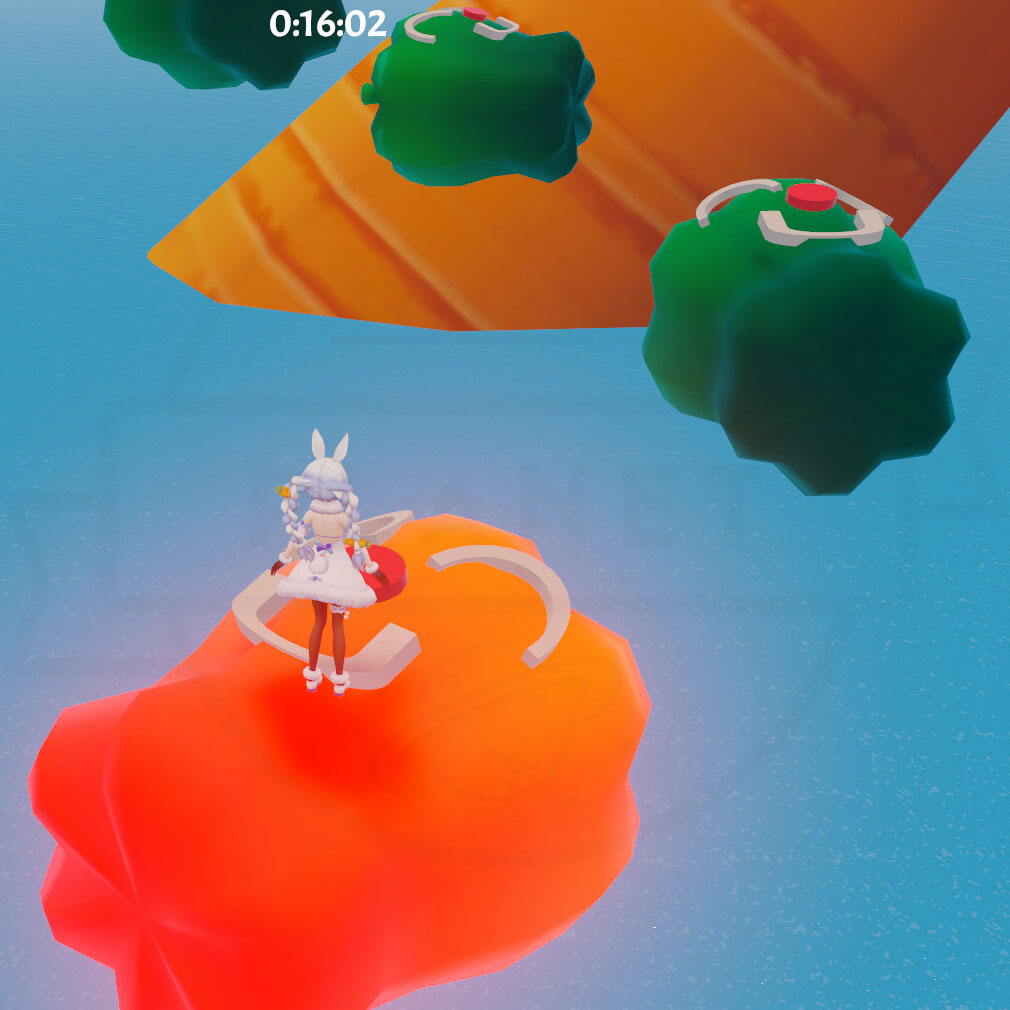 はねホロ ホロライブの要素が盛りだくさんのオブジェクトスクリーンショット