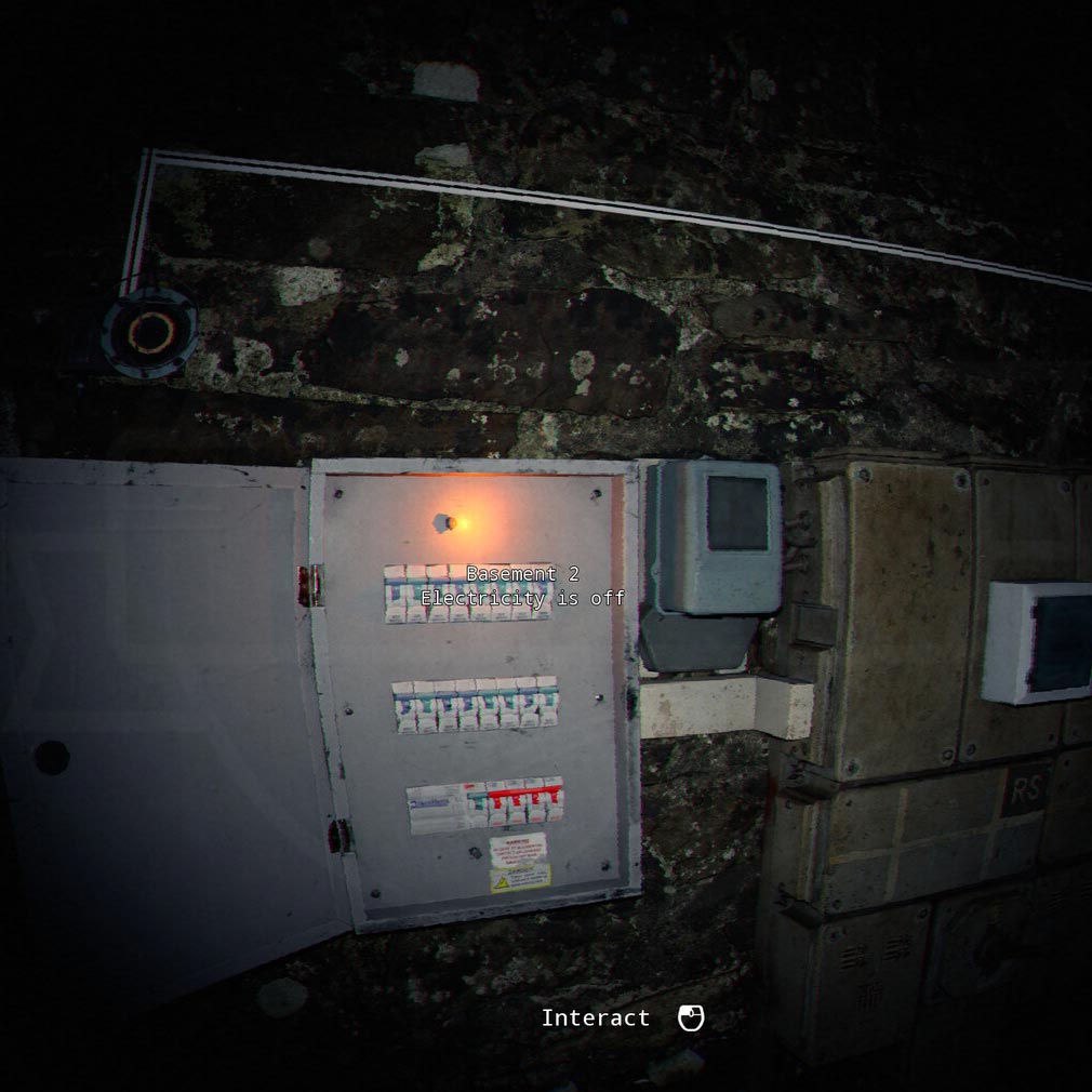 Emissary Zero 建物内の設備を修復するスクリーンショット