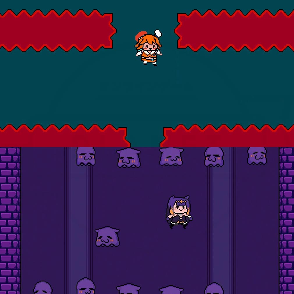 GuraQuest(ぐらクエスト) 『小鳥遊キアラ』、『一伊那尓栖』を操作するスクリーンショット