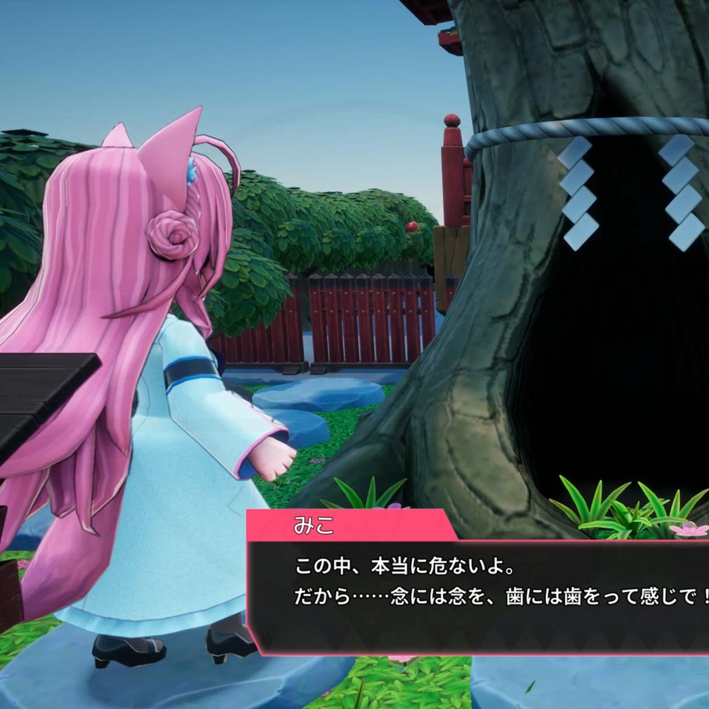 ホロダンジョン 博衣こよりとホロウライブ in ホンシャタワー 『シナリオパート』スクリーンショット