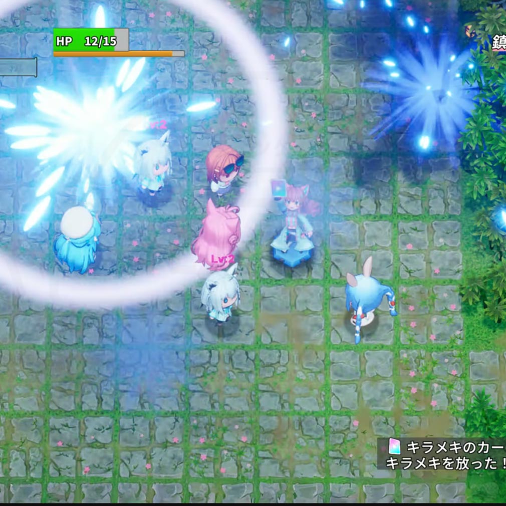 ホロダンジョン 博衣こよりとホロウライブ in ホンシャタワー 『バトルパート』スクリーンショット