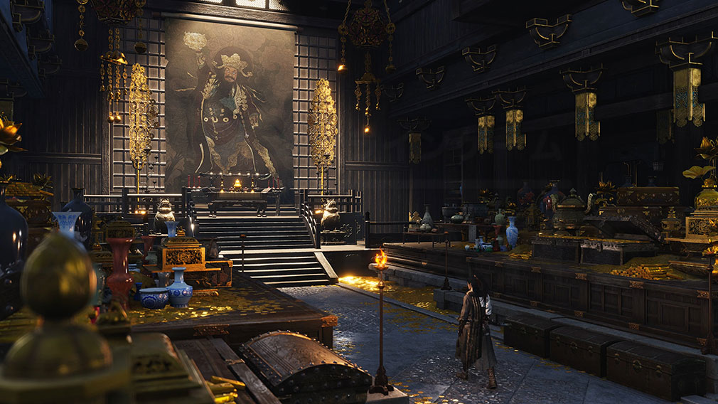 風燕伝Where Winds Meet ダンジョンや遺跡探索するスクリーンショット