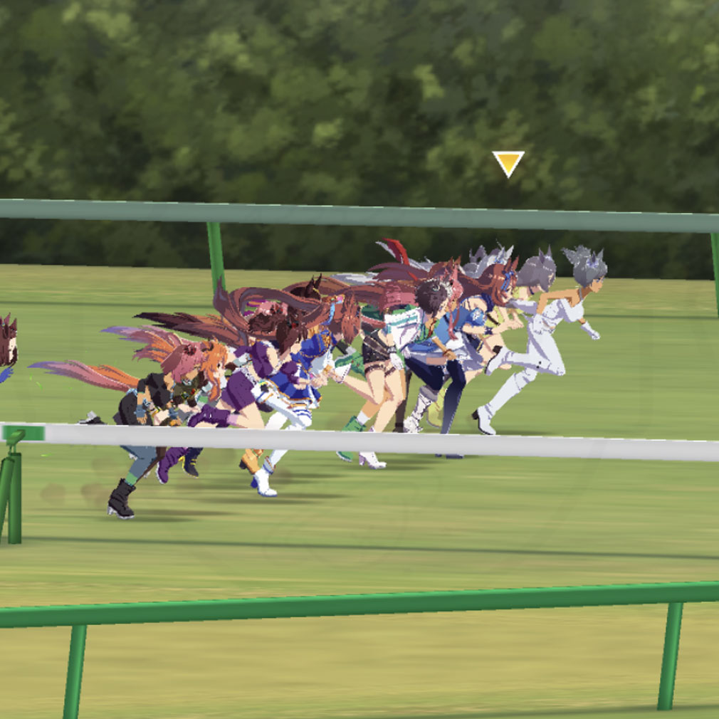 ウマ娘 プリティーダービー 3Dのオートレーススクリーンショット