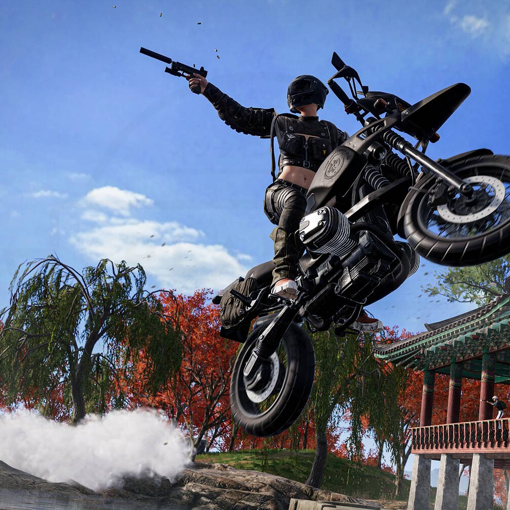 PUBG(PLAYERUNKNOWN’S BATTLEGROUNDS) 乗り物を見つけて手に入れるスクリーンショット