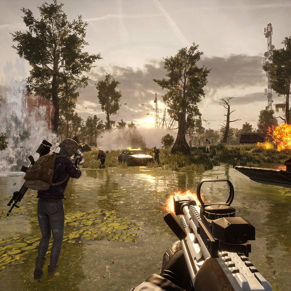 PUBG(PLAYERUNKNOWN’S BATTLEGROUNDS) 一人称視点のFPSで楽しめるスクリーンショット