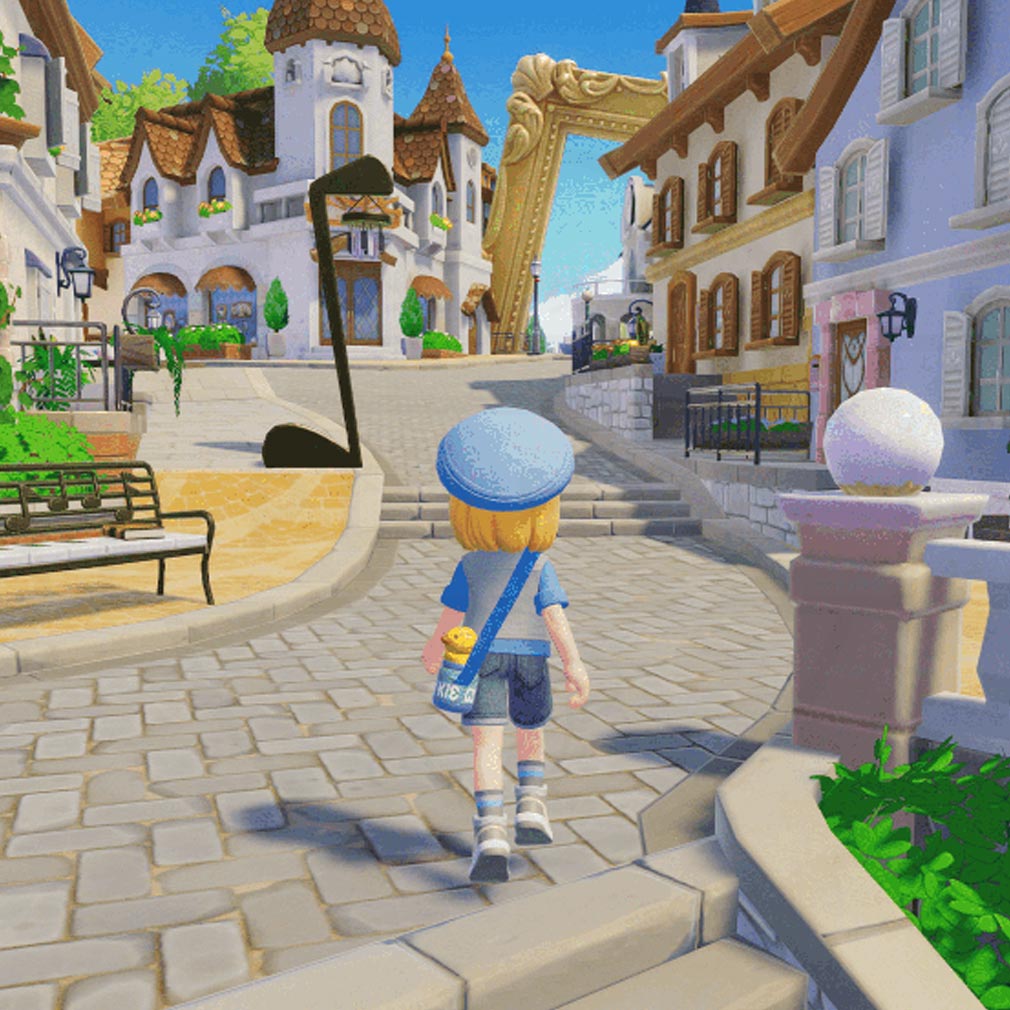 ハートピアスローライフ　町を散策するスクリーンショット