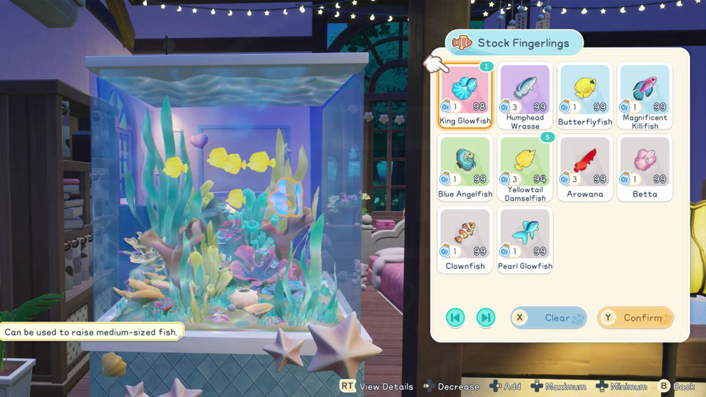 スターサンド・アイランド(Starsand Island) 『アクアリウム』スクリーンショット