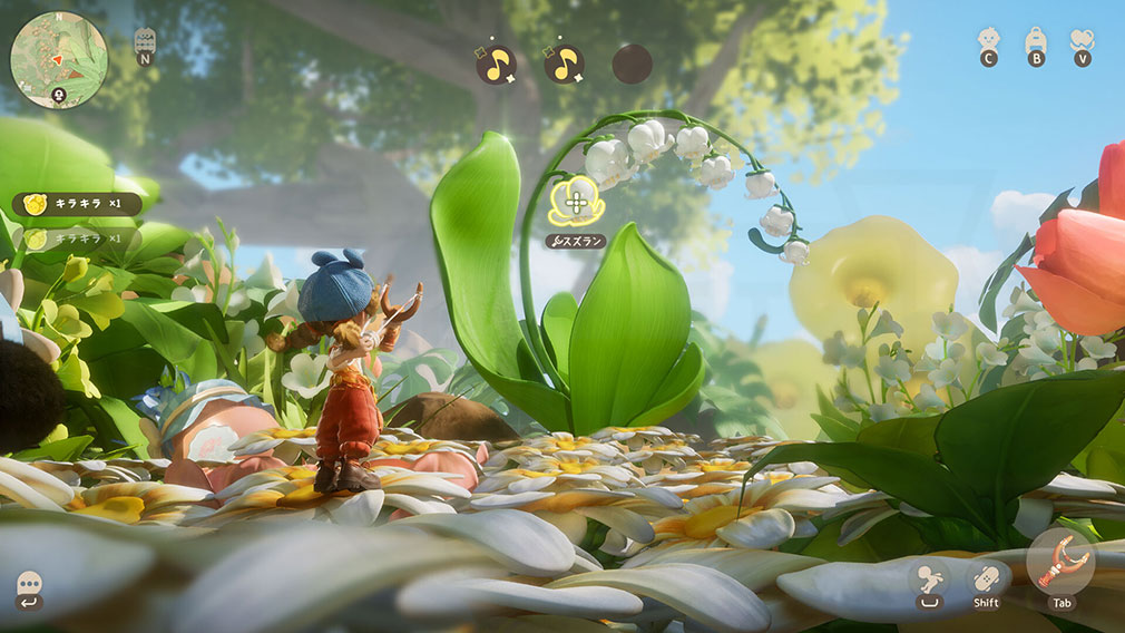 リリのワールド　『スズランの香り』を集めるスクリーンショット
