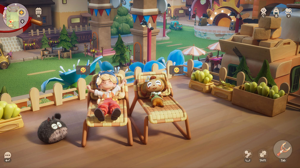 リリのワールド　一番落ち着く場所にするスクリーンショット