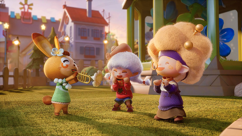 リリのワールド　ねんどっぽい作り込まれた癒されるビジュアルスクリーンショット