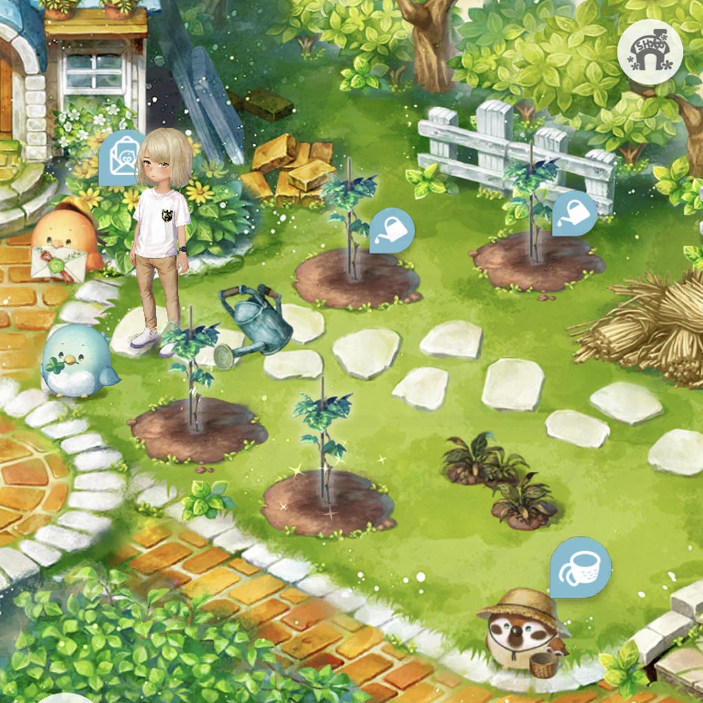 恋庭(Koiniwa) 畑で作物を育てるスクリーンショット