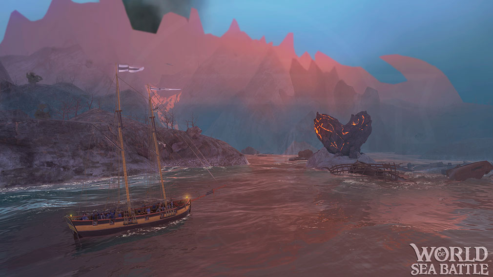 World of Sea Battle 謎に満ちた果てしない海の探索スクリーンショット