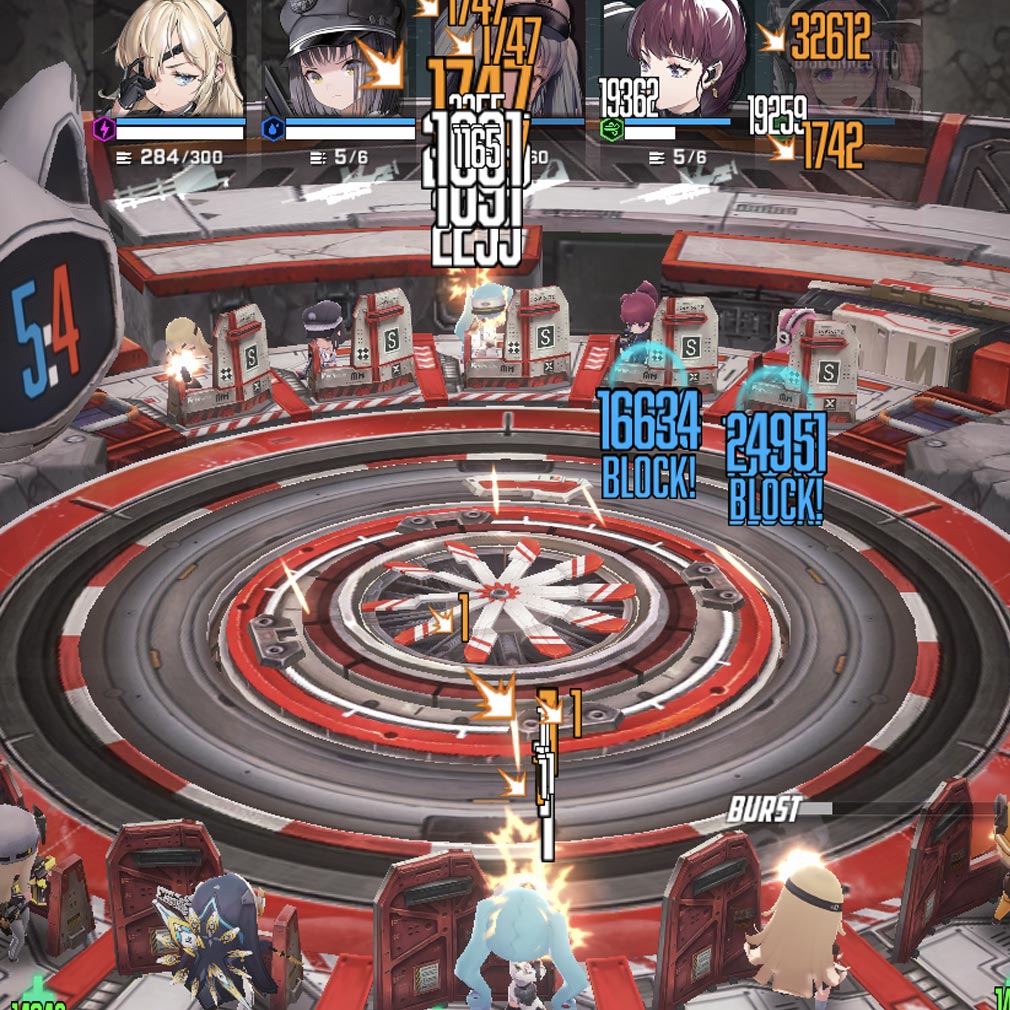 勝利の女神NIKKE(ニケ) アリーナバトルスクリーンショット