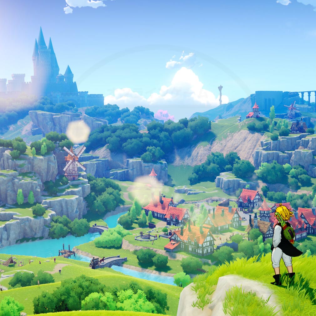 七つの大罪Origin（ナナオリ）　オープンワールドの『ブリタニア大陸』スクリーンショット