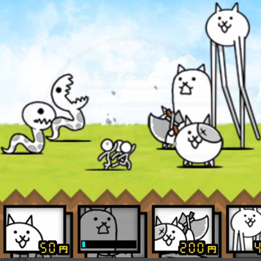 にゃんこ大戦争 タワーディフェンスステージスクリーンショット