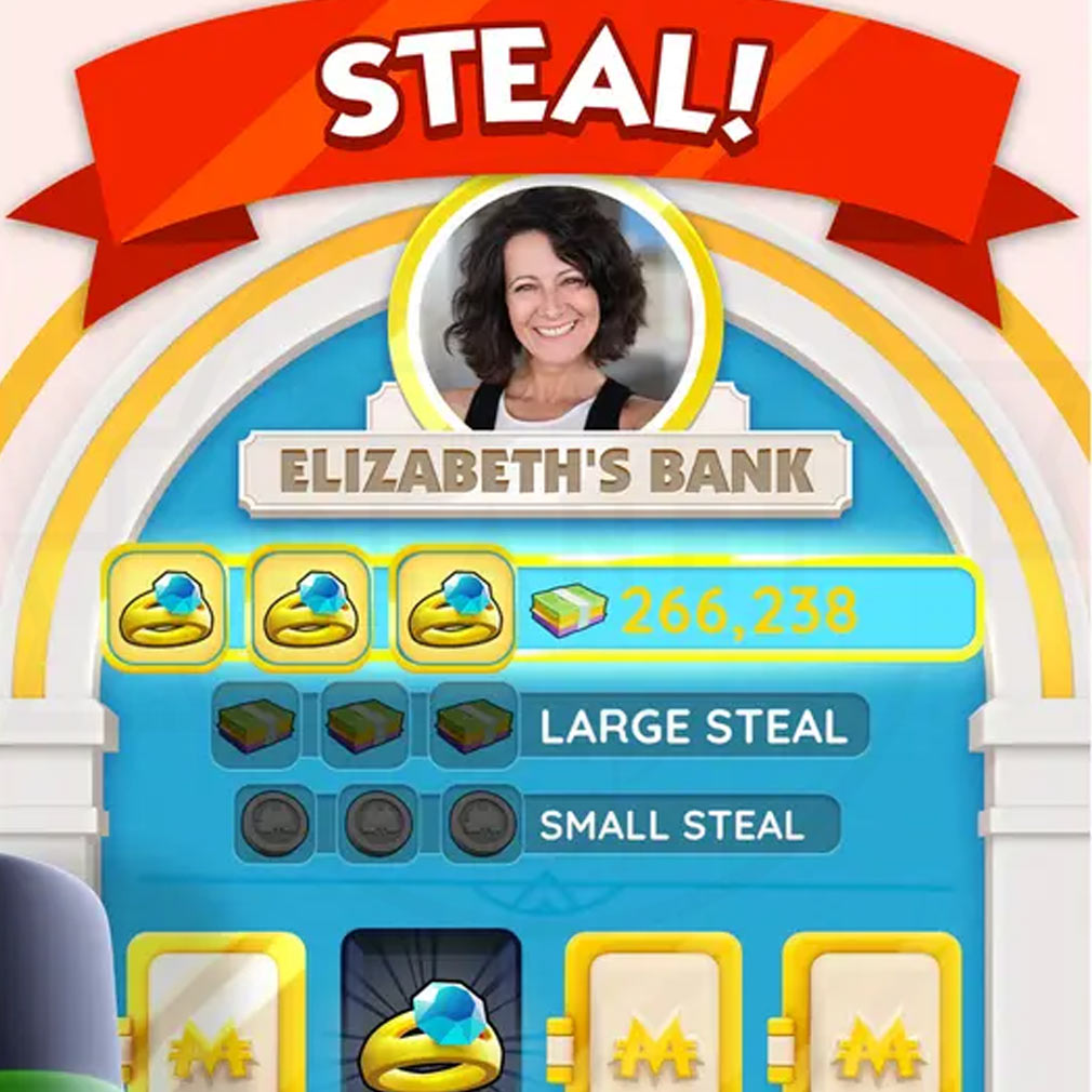 MONOPOLY GO!(モノポリー GO!) 他プレイヤーから盗むスクリーンショット