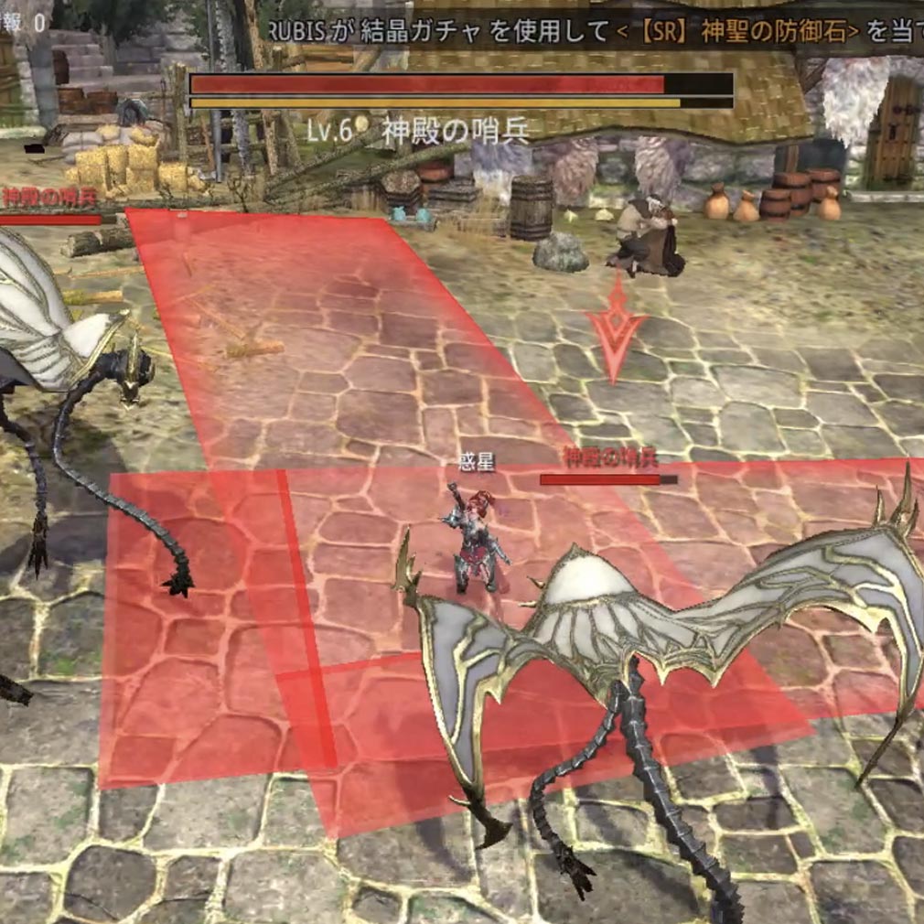 アーサーの伝説Excalibur（アサエク）　バトルスクリーンショット