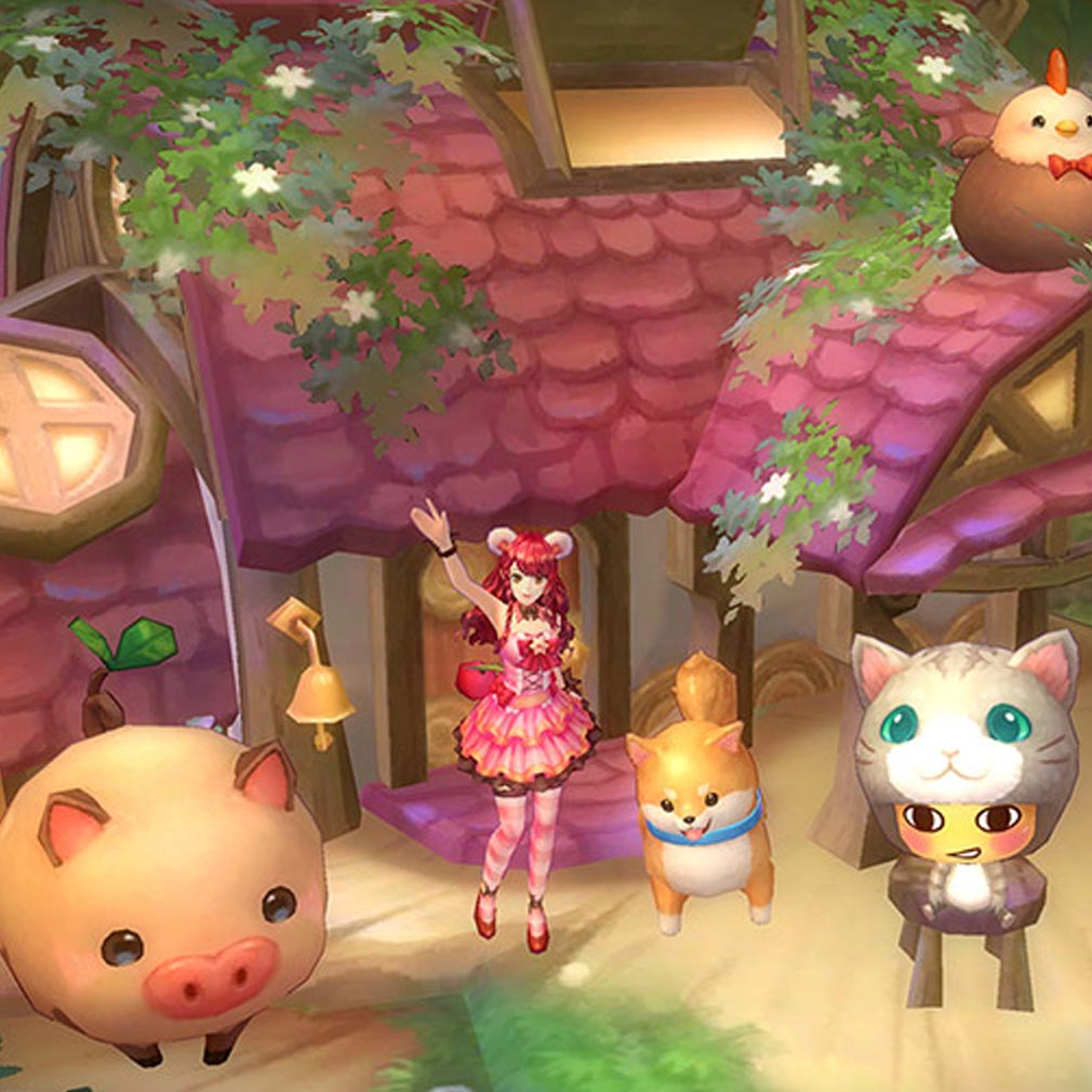 スプライトファンタジア 精霊物語（スプファン）　ミグル島スクリーンショット