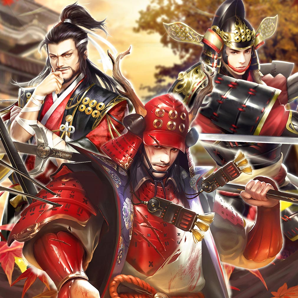 成り上がり 華と武の戦国（ナリセン）　伝説の武将が登場するスクリーンショット