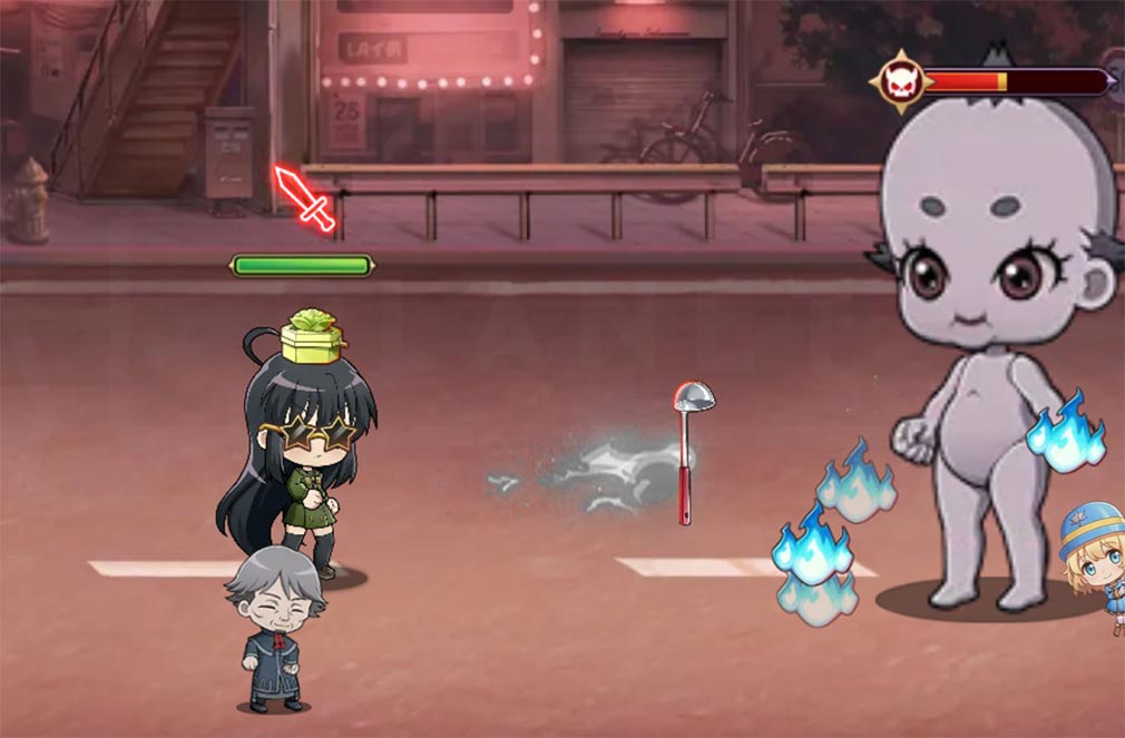 灼眼のシャナ ブレイズエッジ(シャナブレ) 『燐子討伐』バトルスクリーンショット