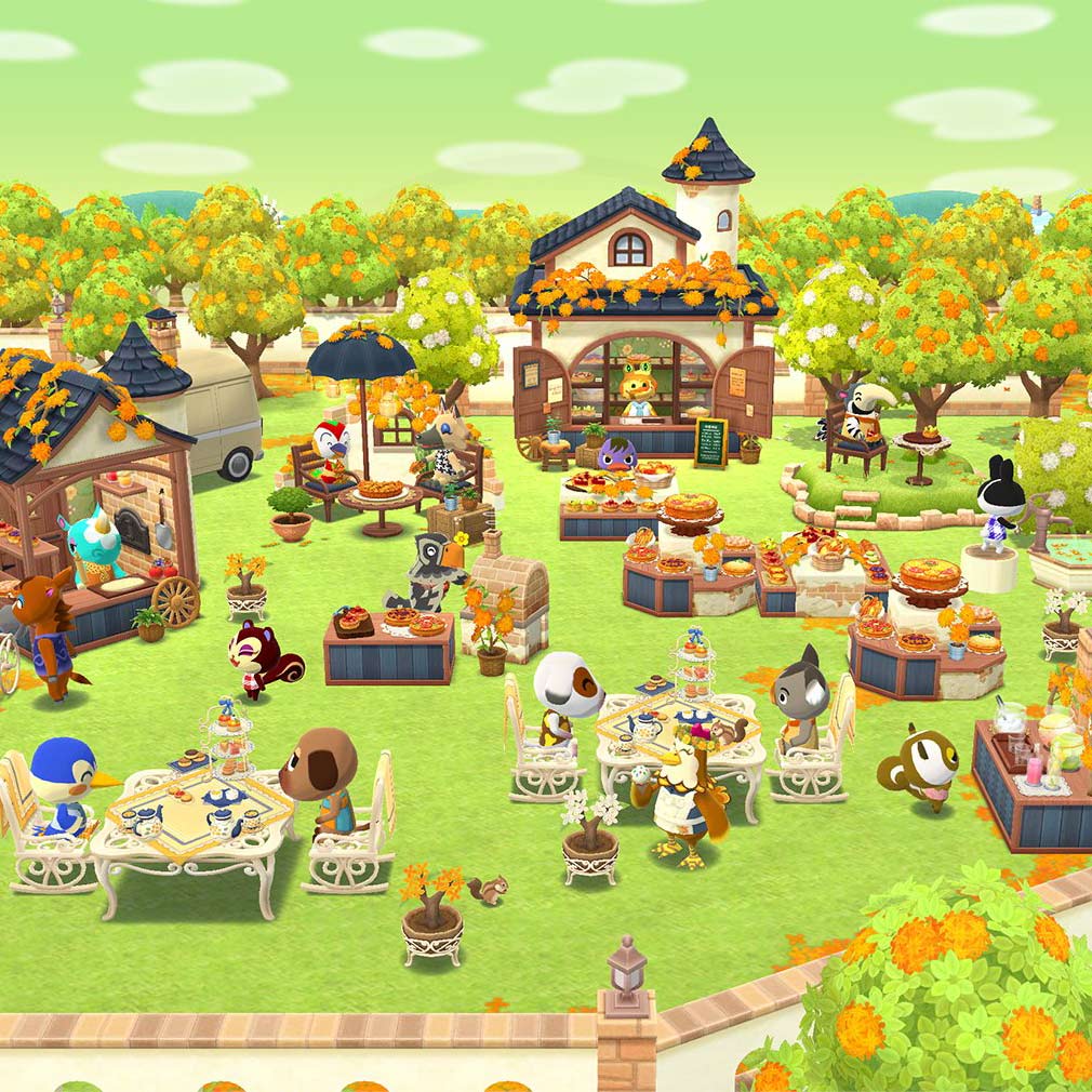 どうぶつの森 ポケットキャンプ コンプリート（ポケ森コンプリート）　キャンプ場スクリーンショット