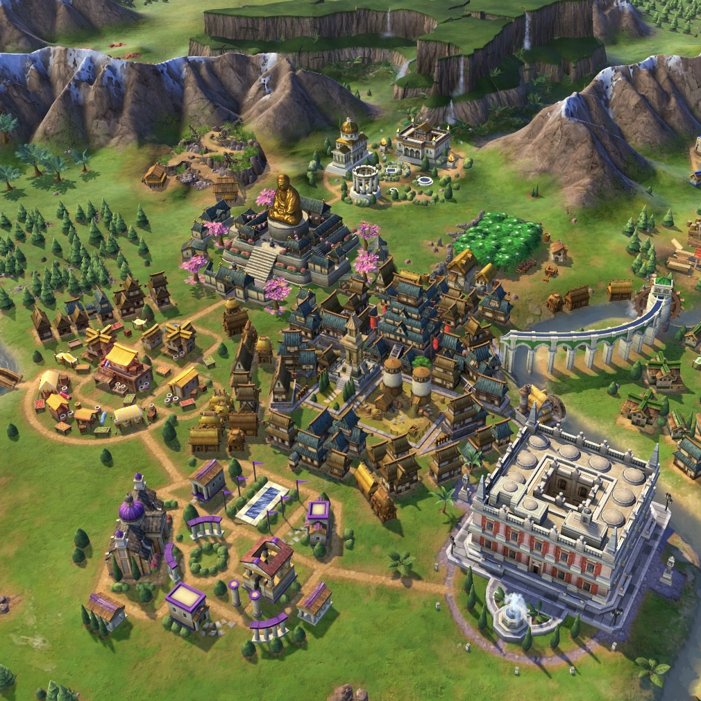 シドマイヤーズ シヴィライゼーション6 （Sid Meier’s Civilization VI）Civ6　文明『仏教』スクリーンショット