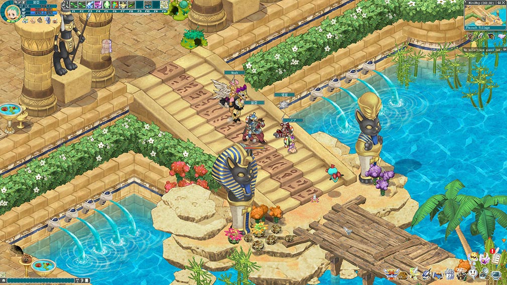 エンジェルズオンライン グローバル（Angels Online Global）　みんなでオンラインパーティーを組んでワイワイ遊べるスクリーンショット